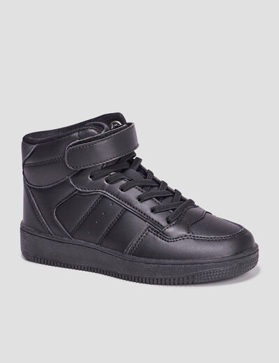 Baskets montantes Creeks Ktempete noir garçon