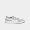 Baskets &agrave; lacets en cuir Puma Clean SD gris homme