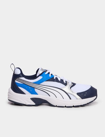 Baskets running &agrave; lacets Puma bleu electrique gar&ccedil;on