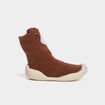 Chaussons chaussettes marron bébé garçon