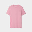 T-shirt en coton manches courtes vieux rose homme