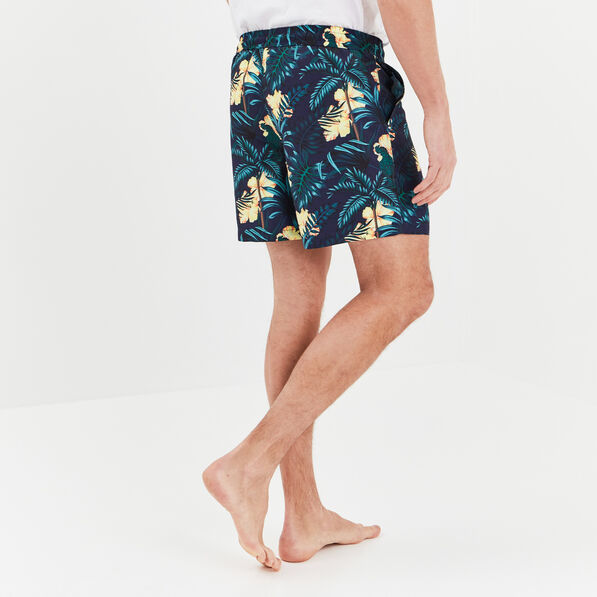 short de bain bleu canard homme Short de bain bleu canard homme