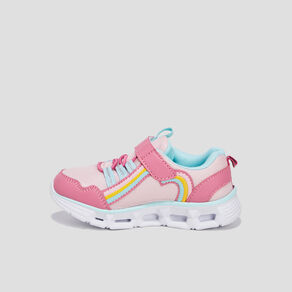Baskets running semelle lumineuse Creeks rose fille