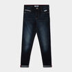 Jeans skinny taille ajustable denim brut gar&ccedil;on