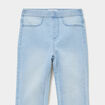 Jegging bootcut taille &eacute;lastiqu&eacute;e denim triple stone fille