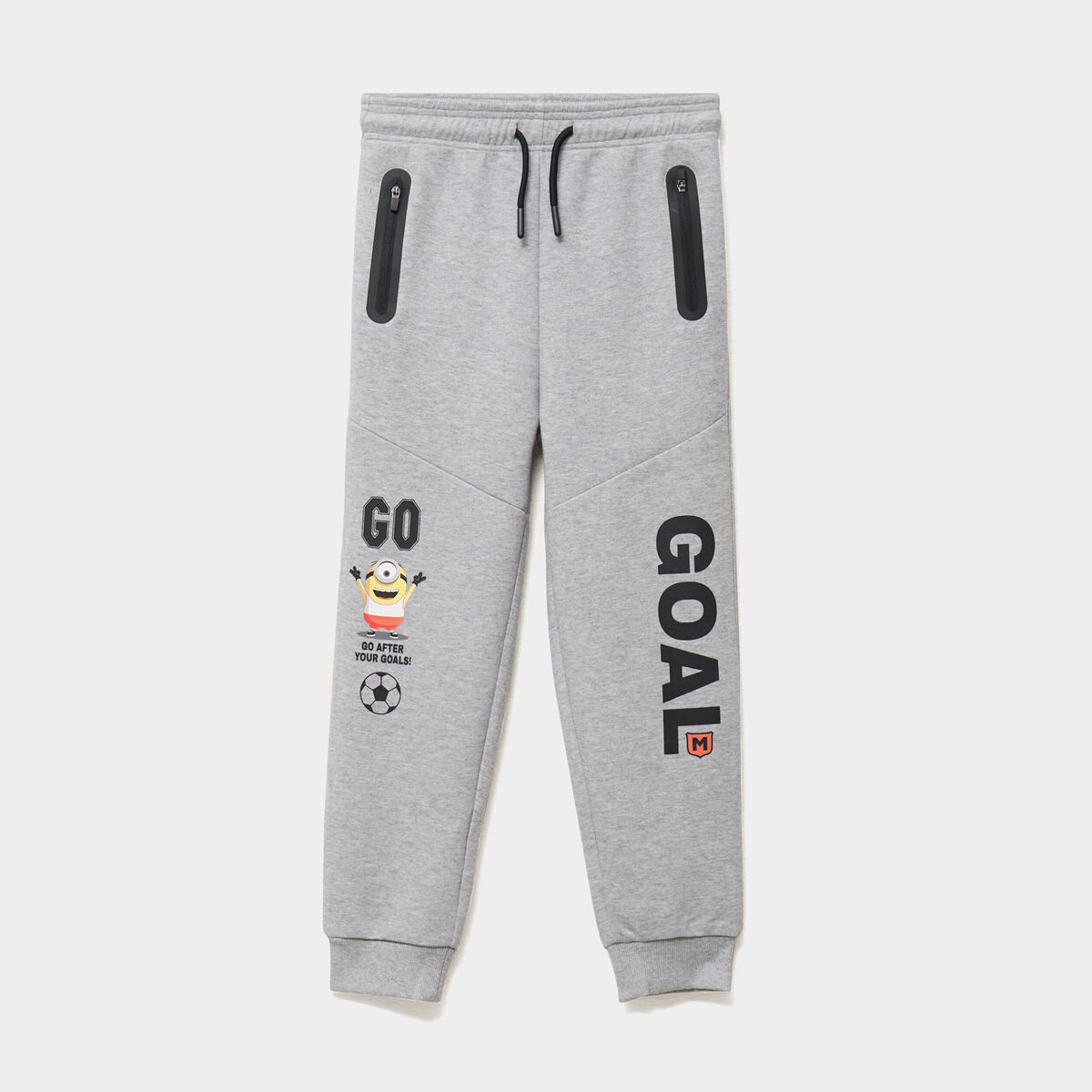 Pantalon de jogging regular gris gar&ccedil;on