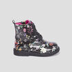 Bottines vernies à lacets multicolore bébé fille