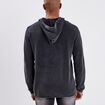Pull à capuche Liberto gris homme