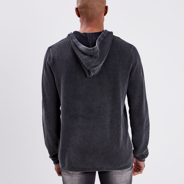 pull a capuche liberto gris homme Pull à capuche Liberto gris homme