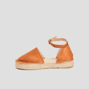 Sandales compensées Liberto marron femme