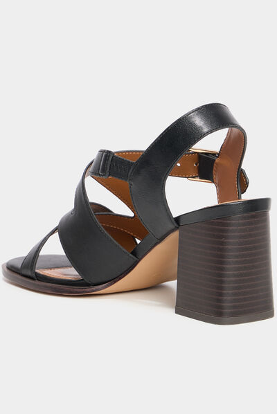 Sandales à talons Liberto noir femme