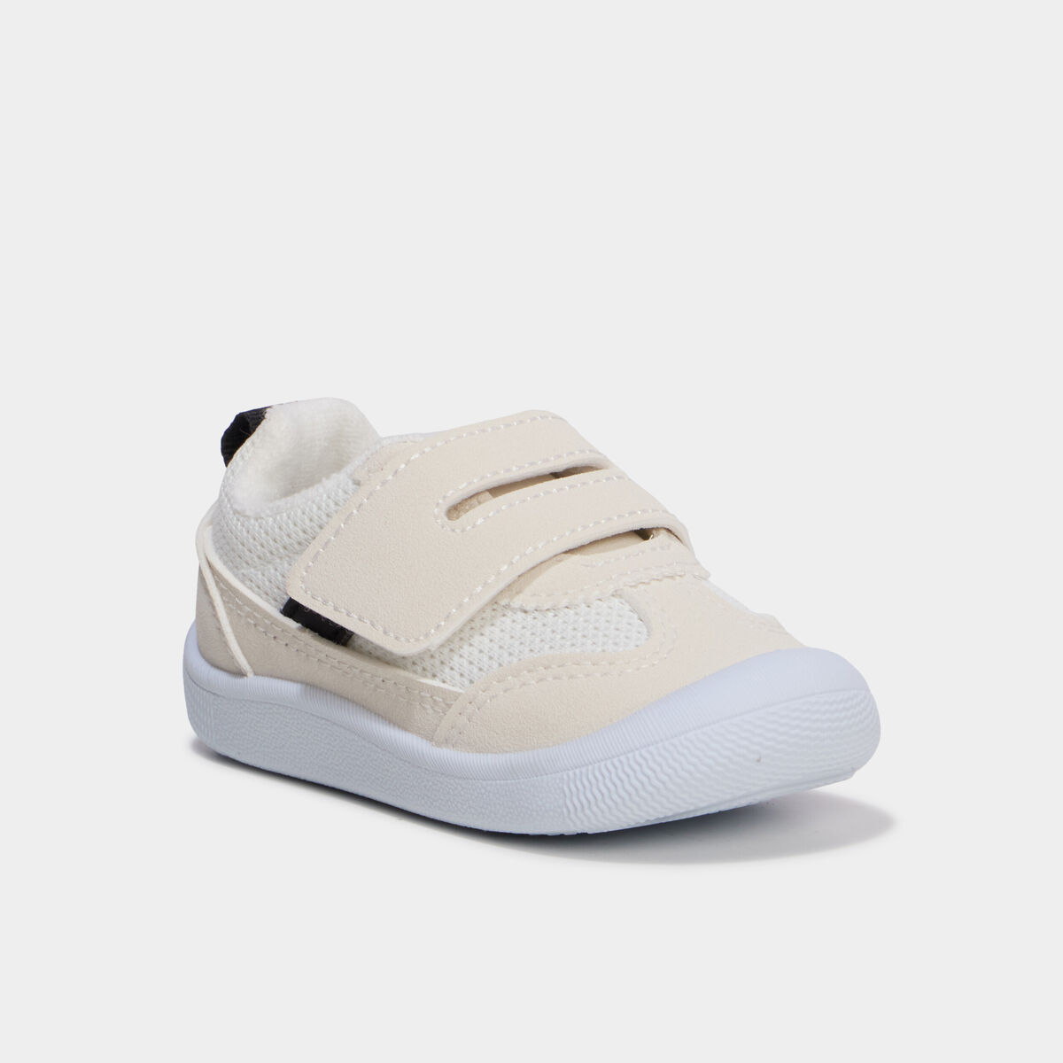 Tennis basses &agrave; semelles flex blanc b&eacute;b&eacute; gar&ccedil;on