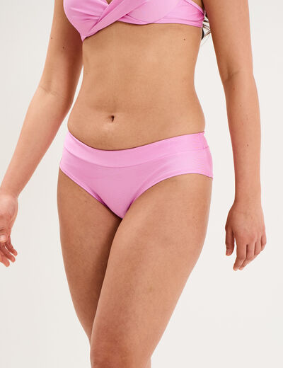 Bas de maillot de bain shorty rose clair femme
