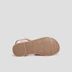 Sandales en cuir Creeks rose fille