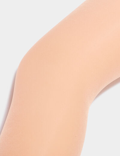 Collants voile résistants 20D sable femme