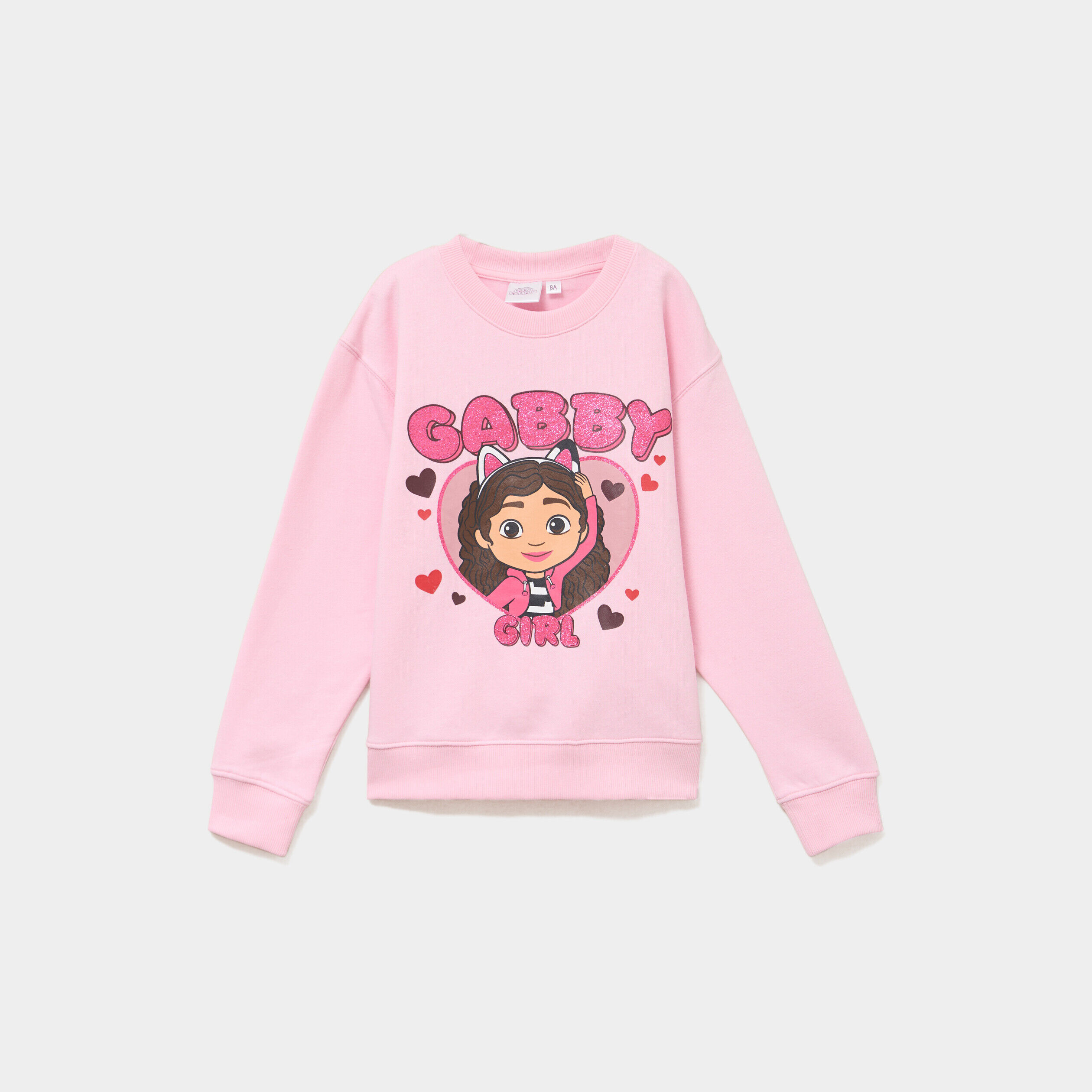 Sweat Gabby et la maison magique rose clair fille