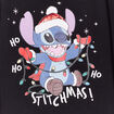Sweat &agrave; sequins manches longues Stitch noir fille