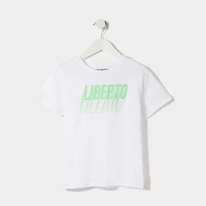 T-shirt Liberto blanc garçon