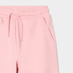 Pantalon de jogging molleton rose clair fille