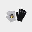 Gants 2-en-1 Pok&eacute;mon Pikachu gris gar&ccedil;on