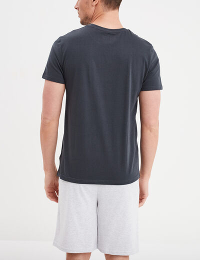 Ensemble pyjama short One Piece noir homme