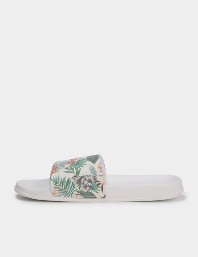 Claquettes de plage multicolore femme