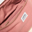 Sac banane bandoulière ajustable vieux rose femme
