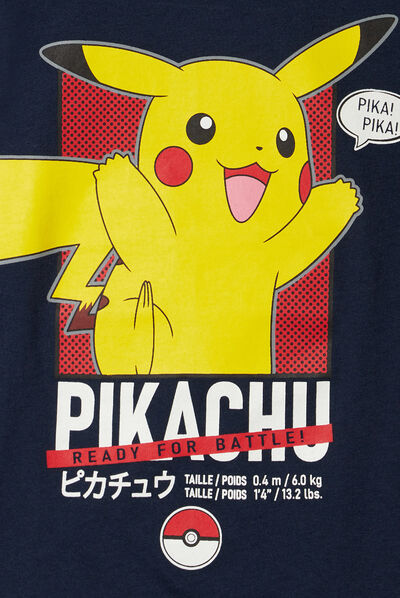 Ensemble pyjama 2 pièces Pokémon bleu marine garçon
