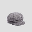 Casquette gavroche gris femme