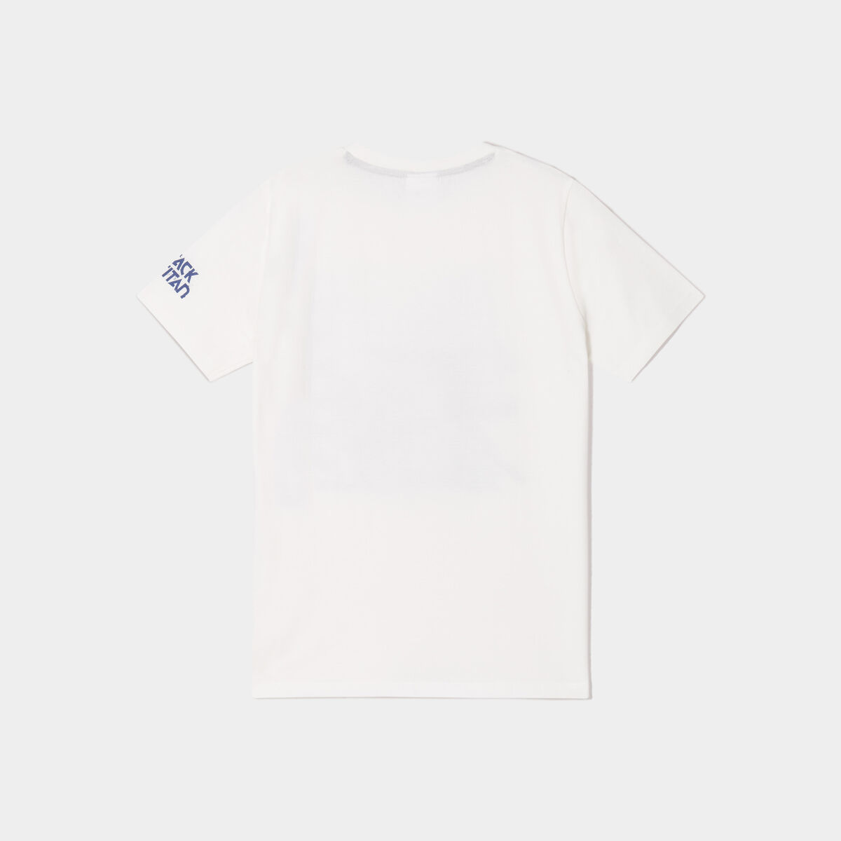 T-shirt col rond Attaque des Titans ivoire garçon