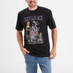 T-shirt manches courtes Beetlejuice noir homme