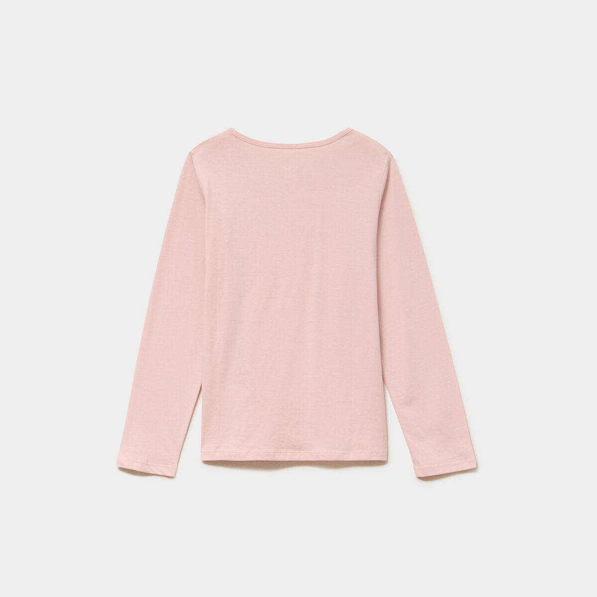 Ensemble pyjama pantalon et t-shirt rose clair fille