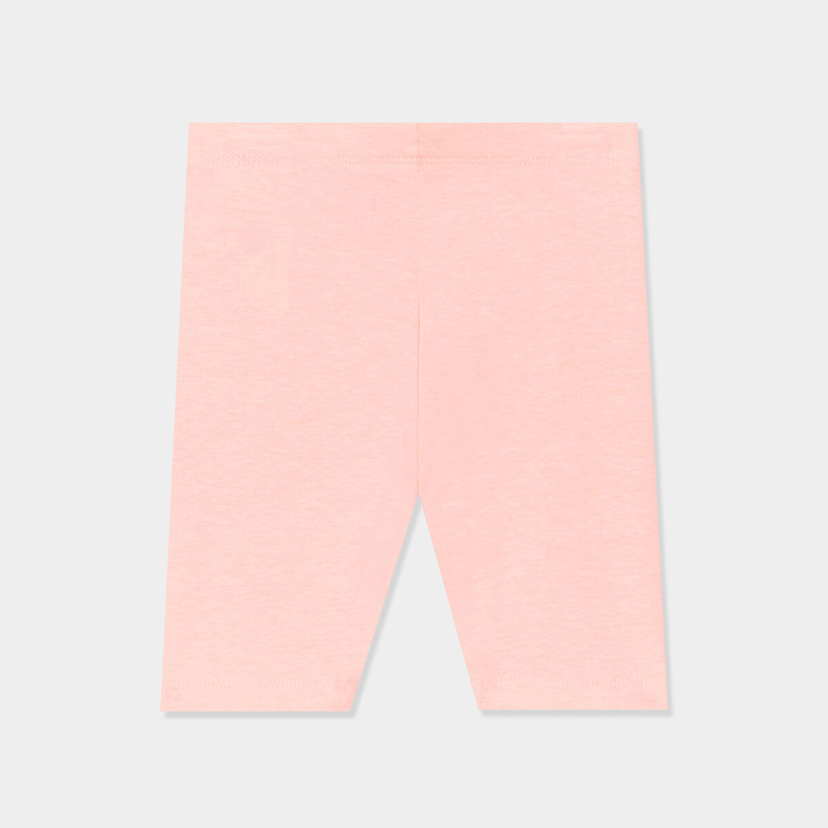Lot 2 shorts cyclistes taille standard blanc b&eacute;b&eacute; fille