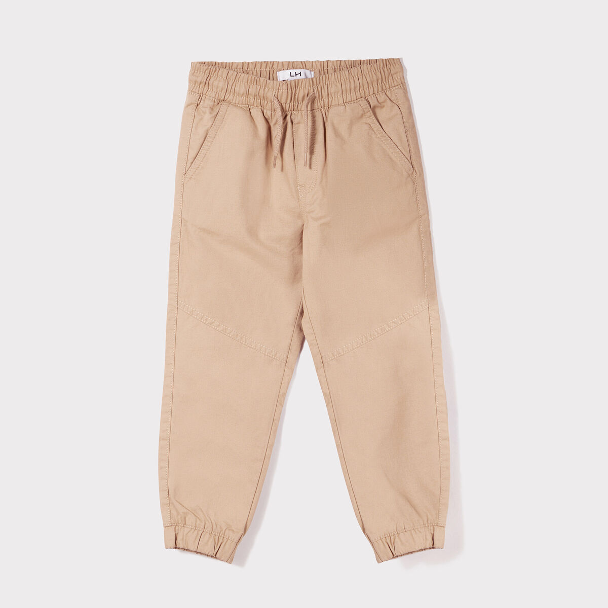 Pantalon jogger regular coton sable garçon