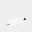 Tennis basses à lacets bout rond bleu marine femme