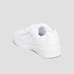 Tennis basses à lacets blanc homme