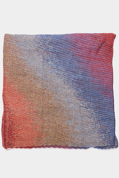 &Eacute;charpe pliss&eacute;e multicolore femme
