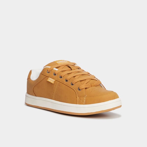tennis a lacets bout rond jaune fonce homme Tennis à lacets bout rond jaune foncé homme