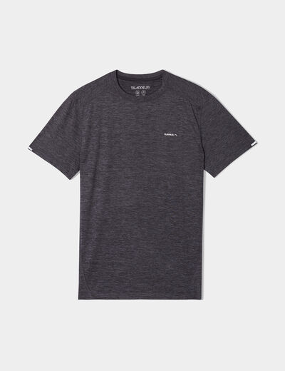 T-shirt technique outdoor léger Trappeur gris foncé homme