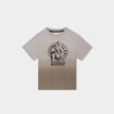 T-shirt coton Dragon Ball Super vert kaki garçon