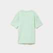 T-shirt oversize 1 poche manches courtes vert pastel gar&ccedil;on