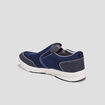 Baskets avec languette d'enfilage bleu marine homme
