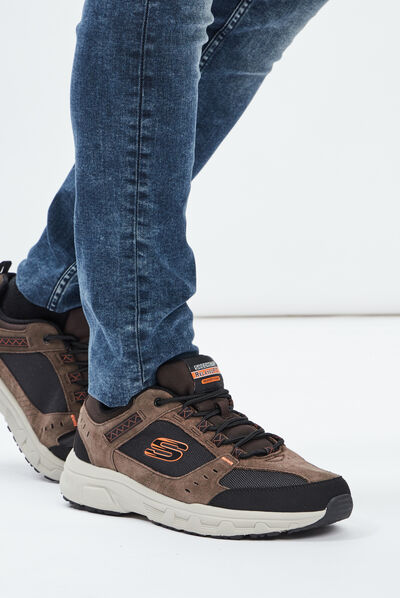 Runnings à mémoire de forme Skechers marron homme