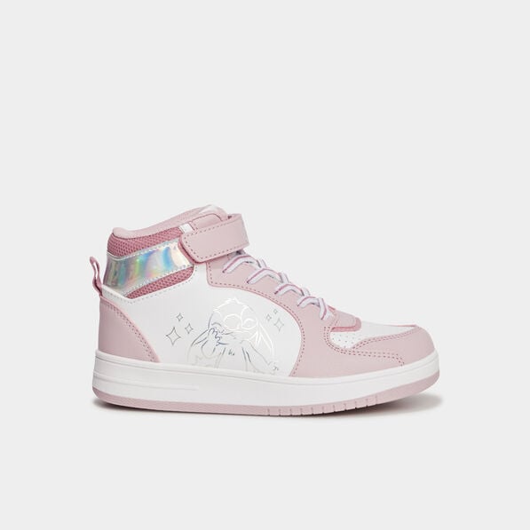 baskets montantes a scratchs stitch blanc fille Baskets montantes à scratchs Stitch blanc fille