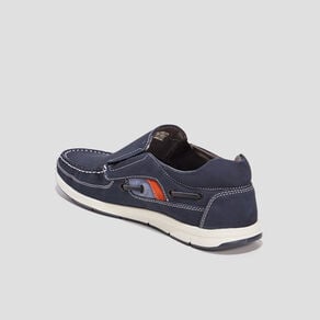 chaussures bateau en cuir trappeur bleu homme Chaussures bateau en cuir Trappeur bleu homme
