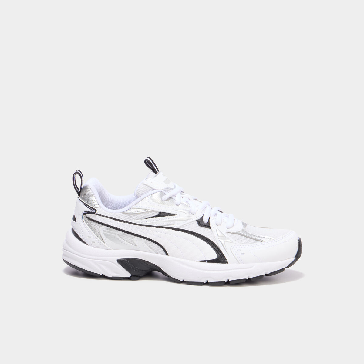 Baskets running lacets Puma Milenio Tech blanc femme