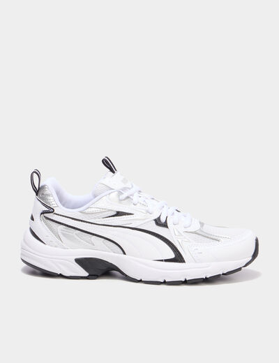 Baskets running lacets Puma Milenio Tech blanc femme