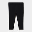 Legging corsaire taille &eacute;lastiqu&eacute;e noir femme grande taille