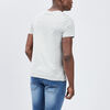 t shirt manches courtes ecru homme