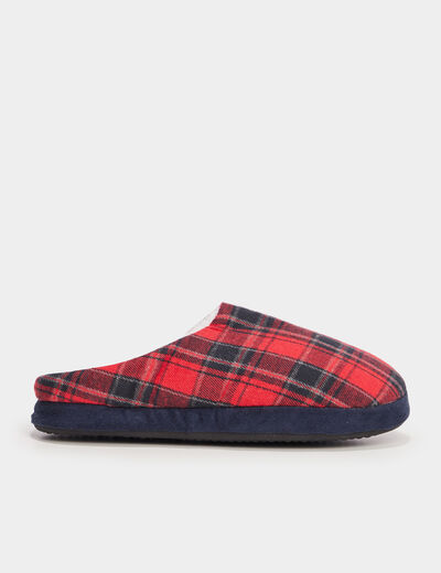 Chaussons mules multicolore homme